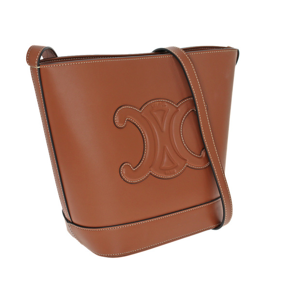 Celine Small Cuir Bucket Triomphe - Picture 1 of 6